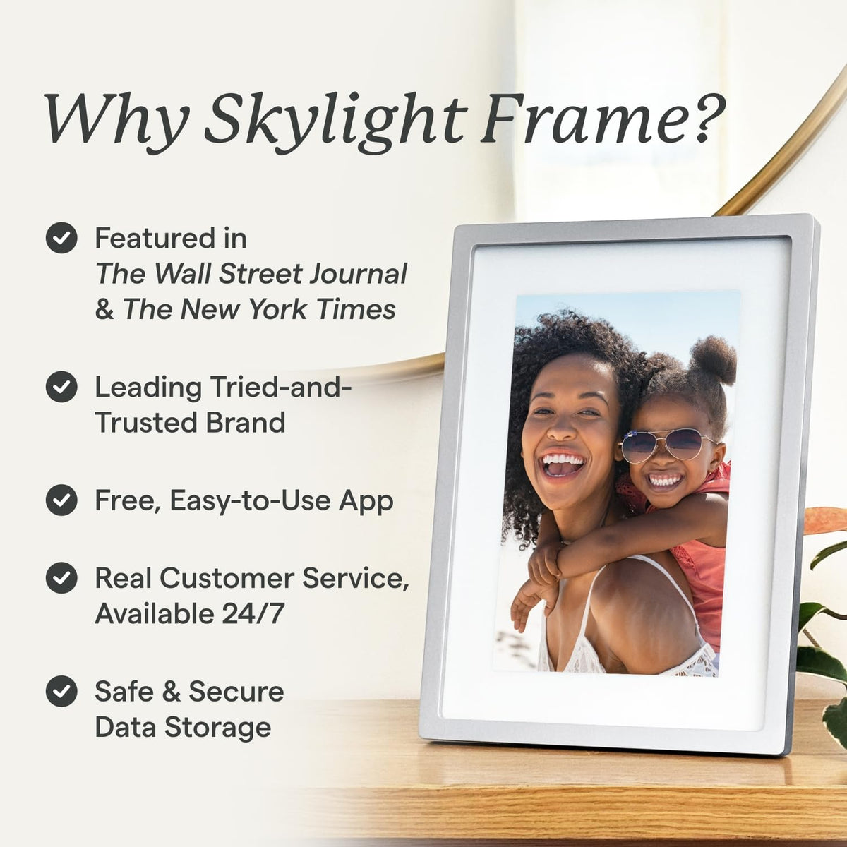 Skylight 10" Wi-Fi Digital Picture Frame